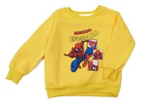 Žltá mikina so Spider-manem