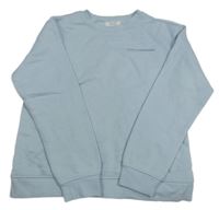 Svetlomodrá mikina s nápisom PRIMARK