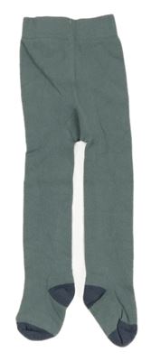 Šedoolivovo-tmavomodré punčocháče TCM