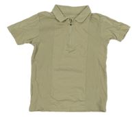 Světlekhaki polo tričko George