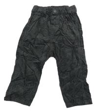 Tmavošedé manšestráky H&M