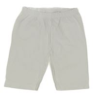 Biele legínové kraťasy Topolino