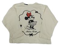 Smotanová mikina s Minnie ZARA