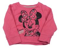 Ružová mikina s Minnie zn. Disney