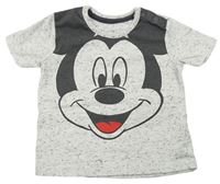 Svetlosivé tričko s Mickey mousem George