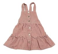 Ružové menšestrové prepínaci šaty Matalan