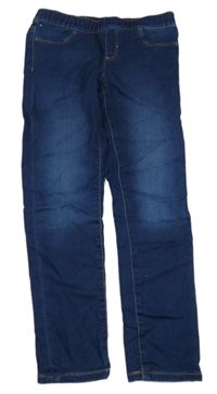 Modré teplákové džegíny Tommy Hilfiger