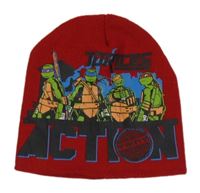 Červená čapica s Želvami Ninja