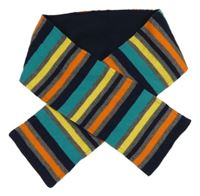 Sivo-farebná pruhovaná šál George