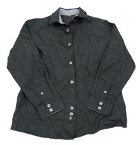 Černá pruhovaná košile C&A