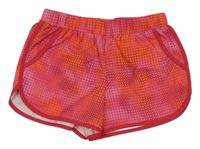 Fuchsiové bodkovaná é šušťákové kraťasy TCM