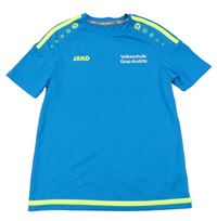Modré sportovní tričko s nápisem Jako