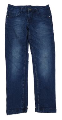 Tmavomodré skinny rifle max