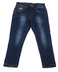 Tmavomodré skinny rifle Ritter