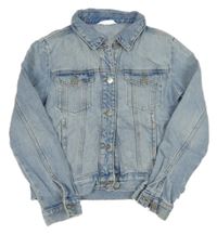 Světlemodrá riflová bunda s kapsami M&S