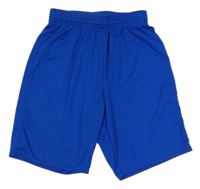 Safírové sportovní kraťasy jako