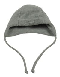 Šedá fleecová čepice 