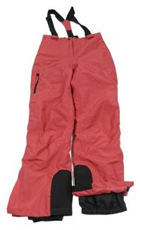 Růžové šusťákové laclové funkční oteplovačky Crivit