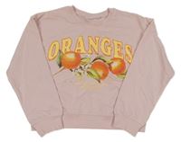 Ružová mikina s pomeranči Name it