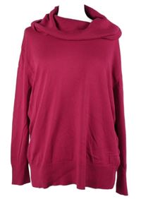 Dámsky fuchsiový sveter s komínovým golierom Gerry Weber