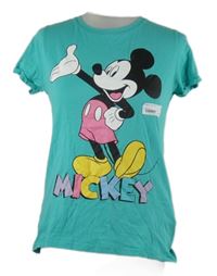 Dámské tyrkysové tričko s Mickeym FB Sister 