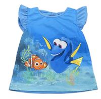 Modré tričko s Hledá so Nemo Disney