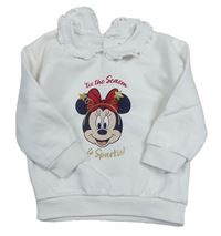 Biela mikina s Minnie zn. Disney