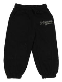 Černé tepláky s nápisem Zara