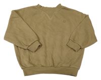 Khaki mikina so smajlíkom George