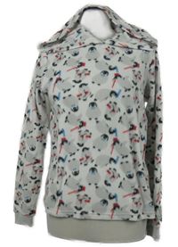 Dámska biela fleecová mikina s tučňáky a kapucňou Debanhams