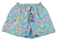 Nové - modré plážové kvetované kraťasy Pat&Can