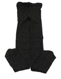 Tmavosivé trblietavé pančuchy