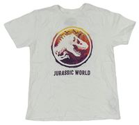 Biele tričko s dinosaurem - Jurský svět