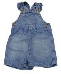 Modré rifľové na traké kraťasy Mothercare