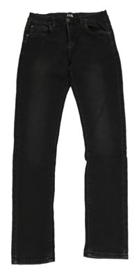 Čiernošedé skinny teplákové rifle C&A