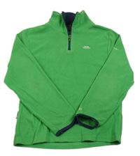 Zelená funkční fleecová mikina s logem Trespass