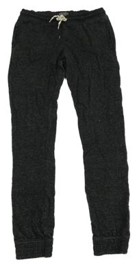 Černé melírované tepláky C&A