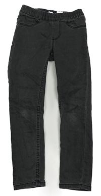 Tmaošedé džegíny H&M