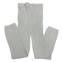 Bílé silonky bez šlapiček