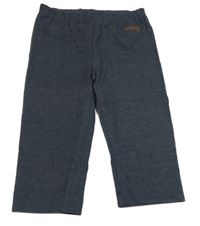 Tmavomodré melírované capri legíny Yigga