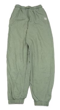 Khaki tepláky s nášivkou George 