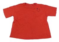 Červené tričko se smajlíkem Next 