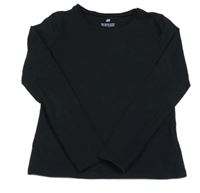 Černé triko H&M