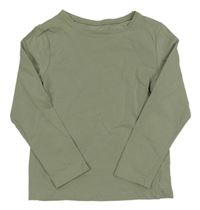 Khaki tričko H&M