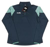 Nové - Tmavomodro-zelená sportovní mikina s logem O´neills 