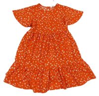 Červené kvetované šaty Primark