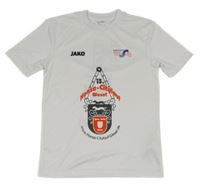 Biele športové tričko s potlačou Jako