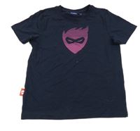 Tmavomodré tričko s obrázkom Lupilu