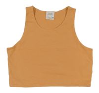Oranžový crop top Zara