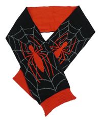 Černo-červená pletená šála s pavoukem - Spider-man PRIMARK